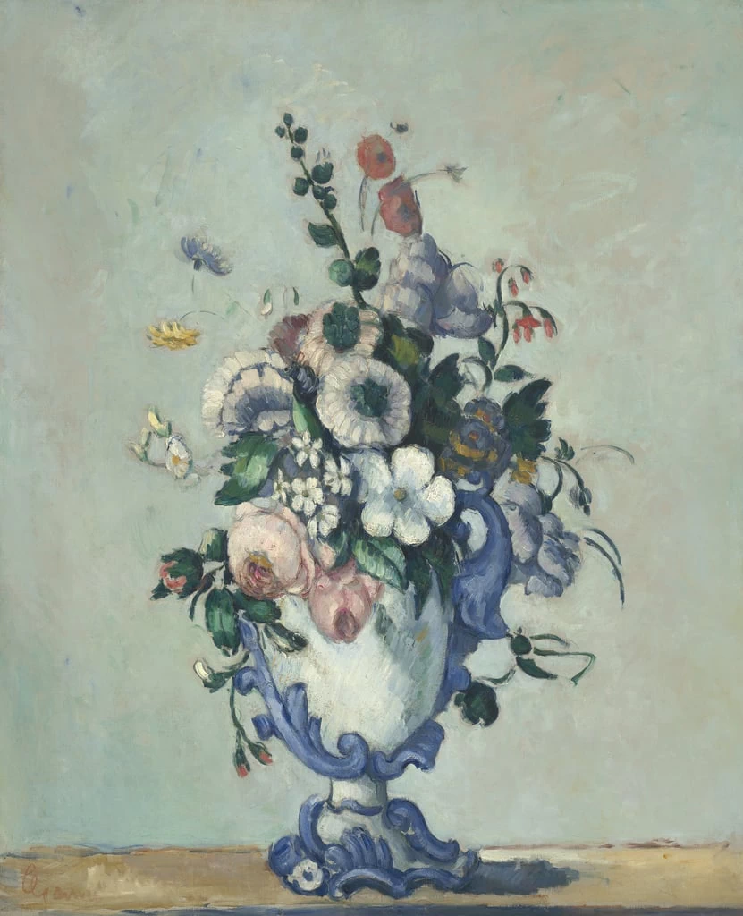 Fiori in vaso rococò, 1876 - National Gallery of Art, Washington DC